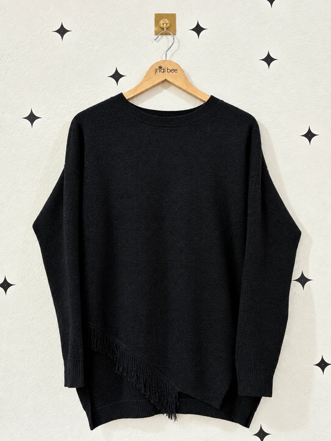 Black Knit Sweater