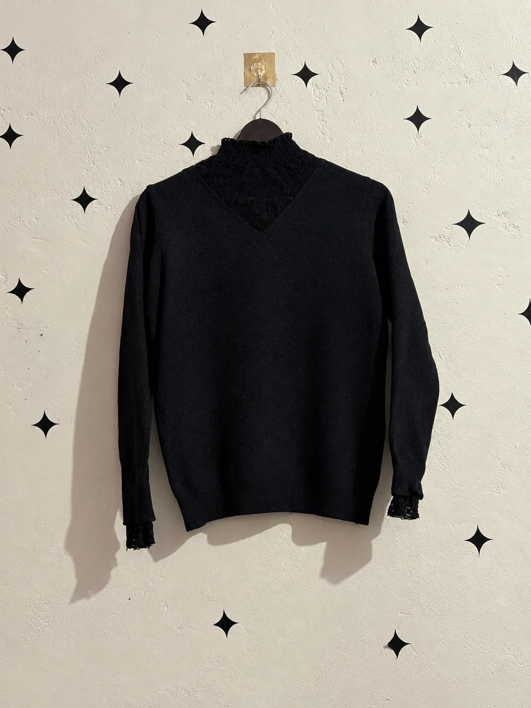 Black Knit Sweater