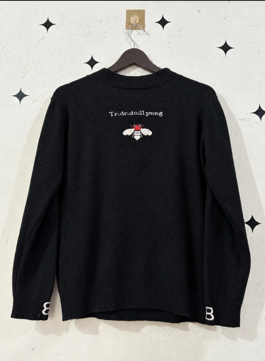 Black Knit Sweater