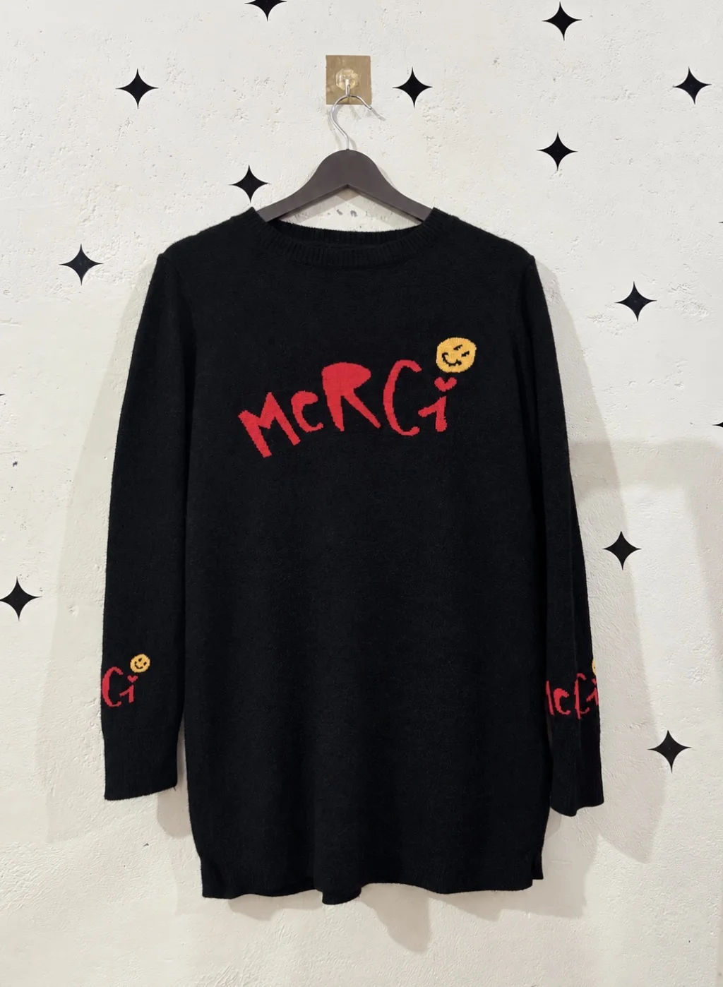 Black Merci Sweater
