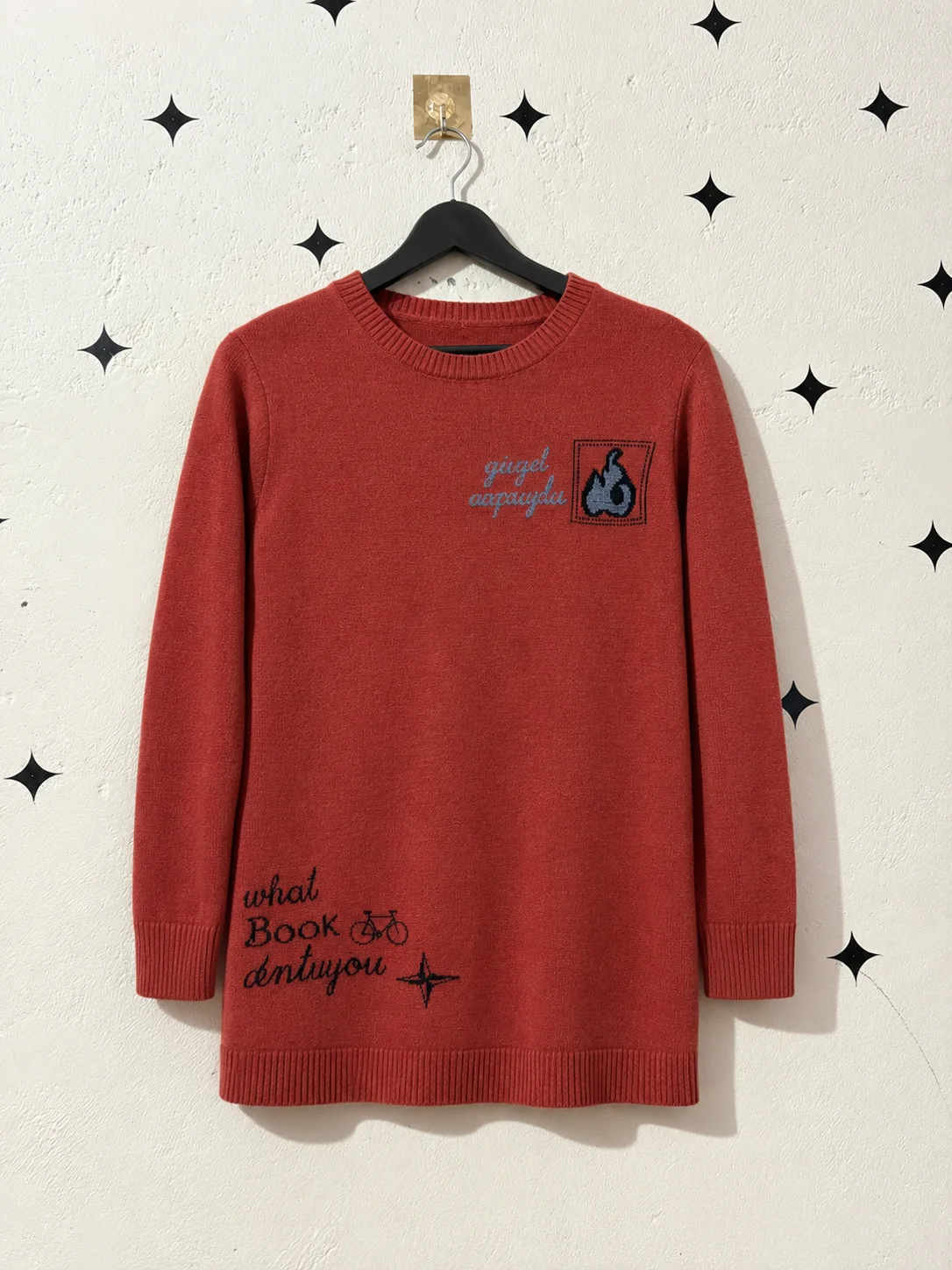 Red Knit Sweater