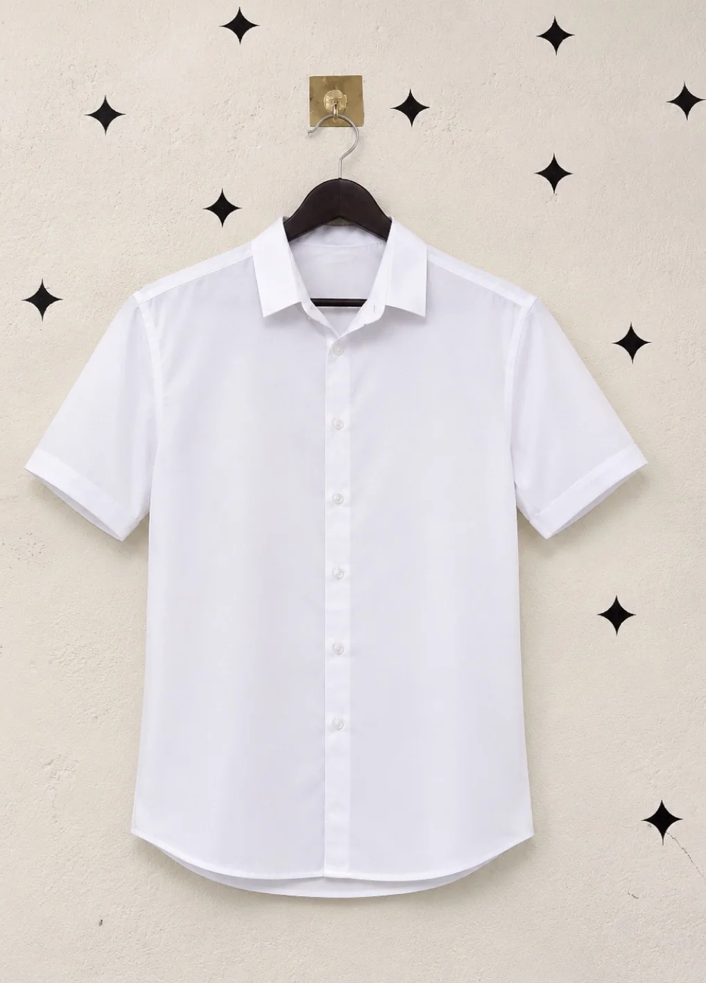 White Short Sleeve Shirt