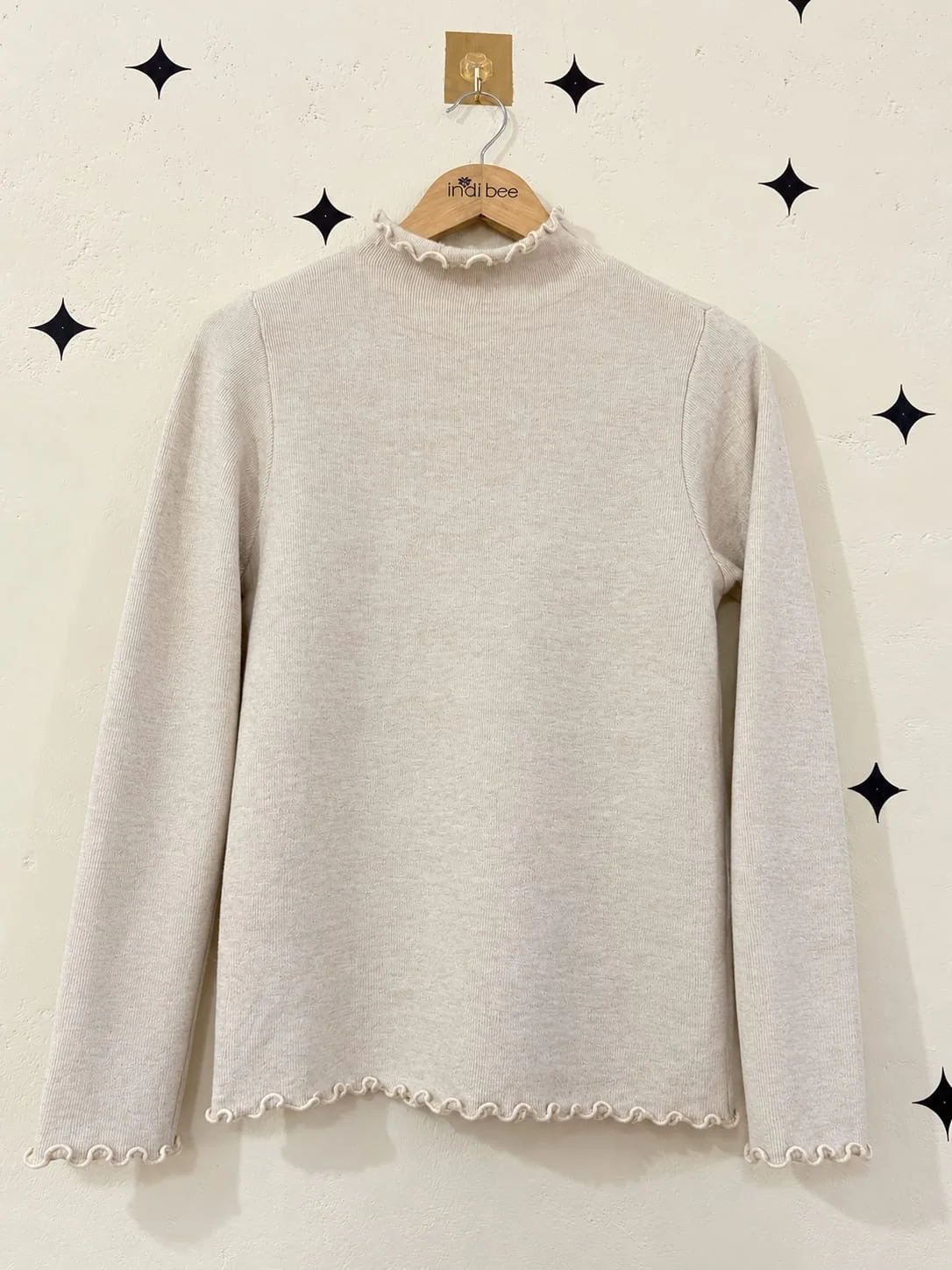 Ruffle Trim Top