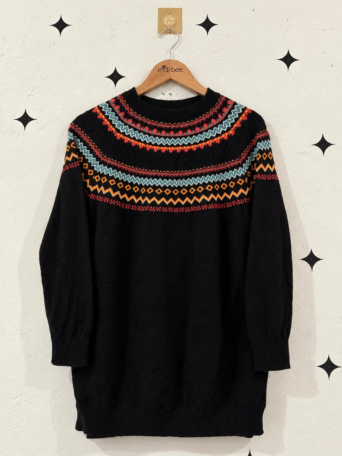 Fair Isle Knit Sweater