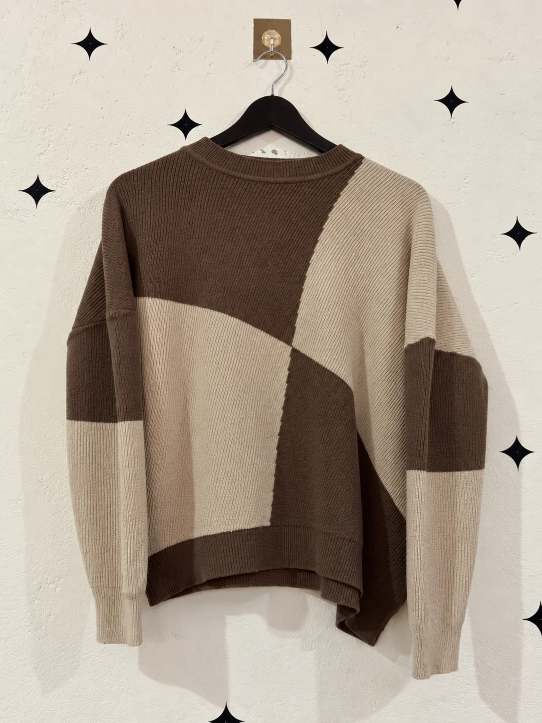 Colorblock Knit Sweater