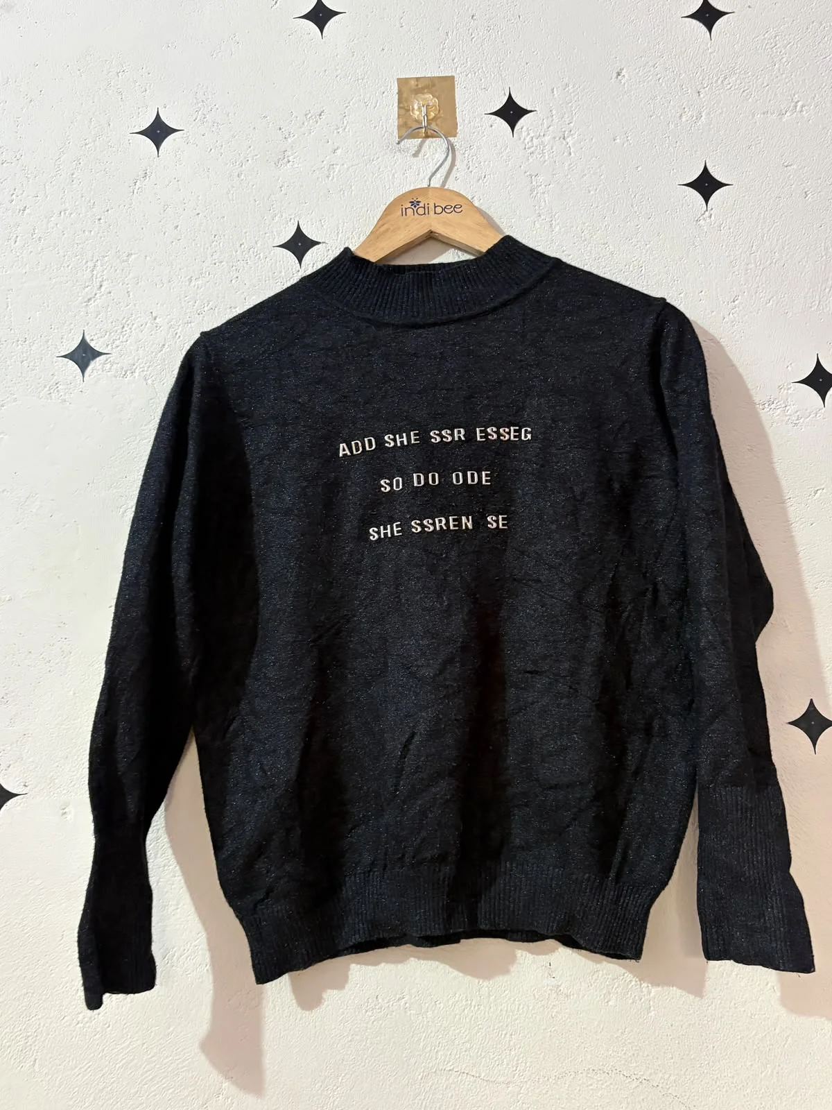 Black Knit Sweater