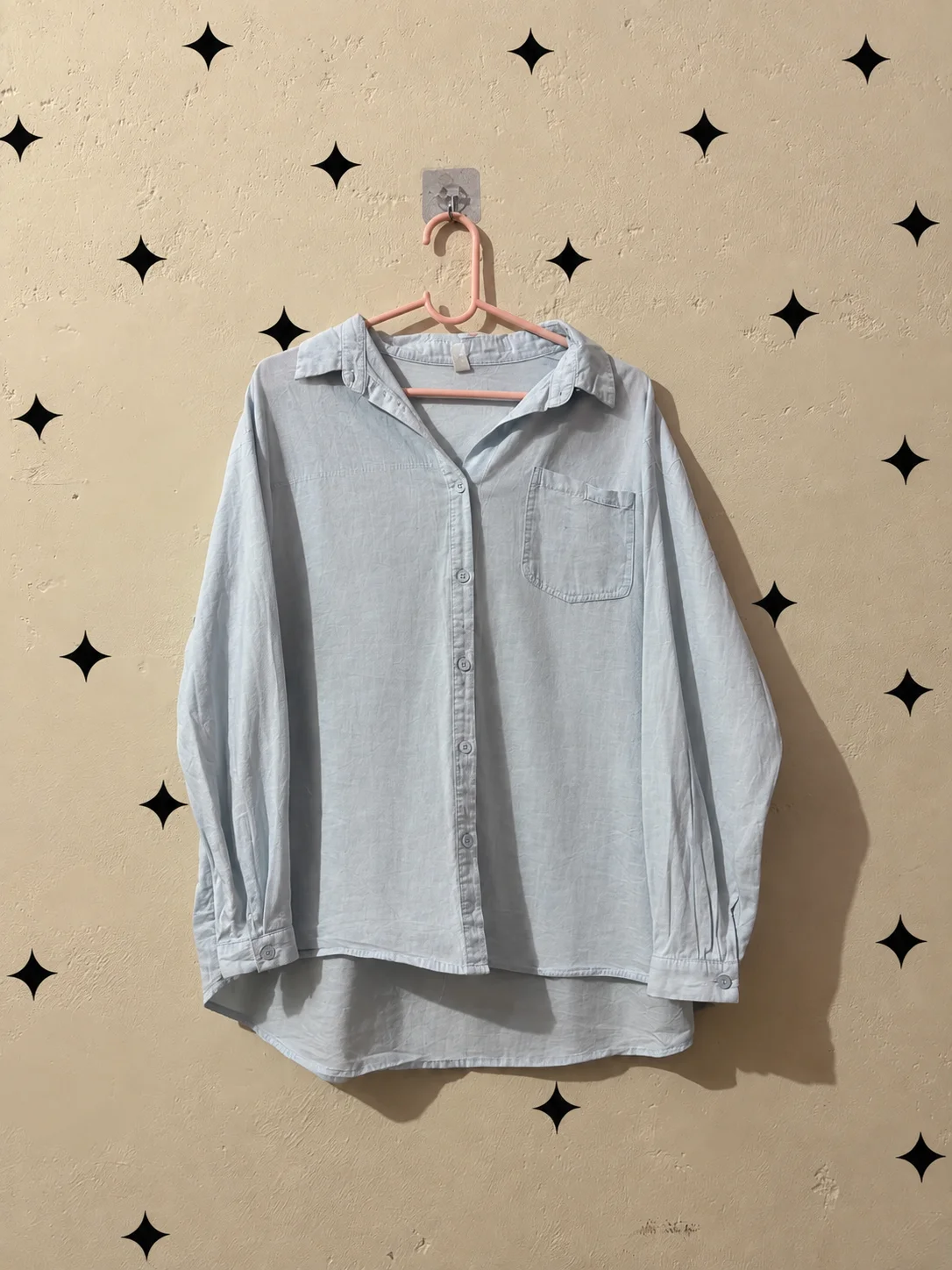 Light Blue Cotton Top