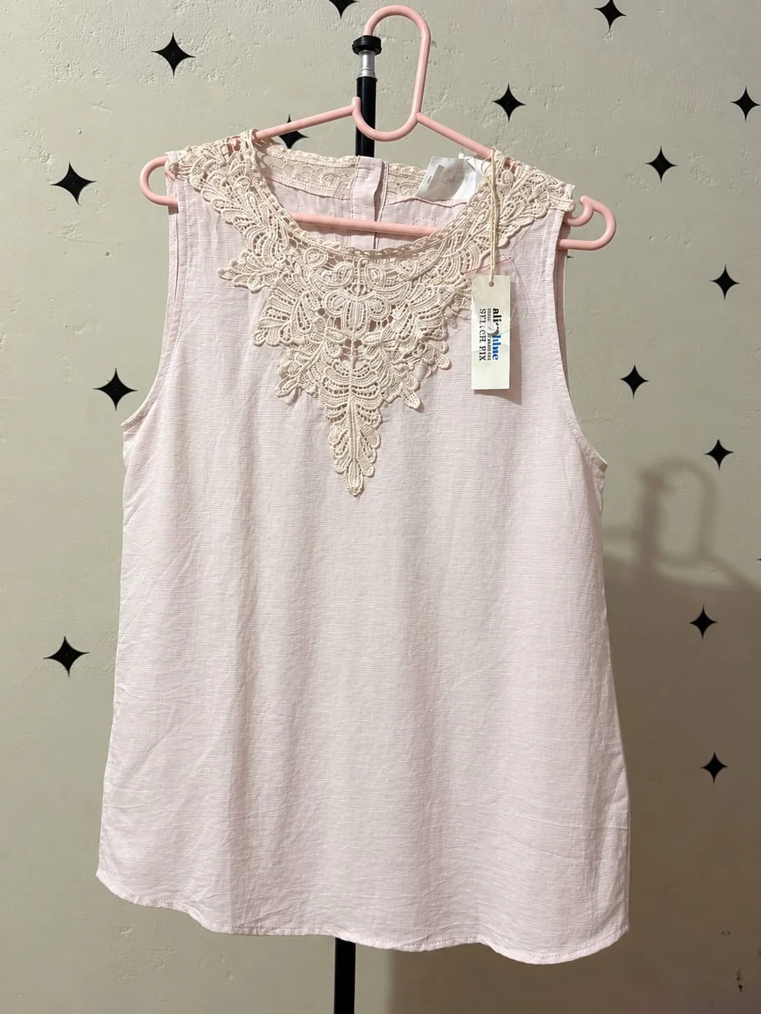 Lace Trim Top