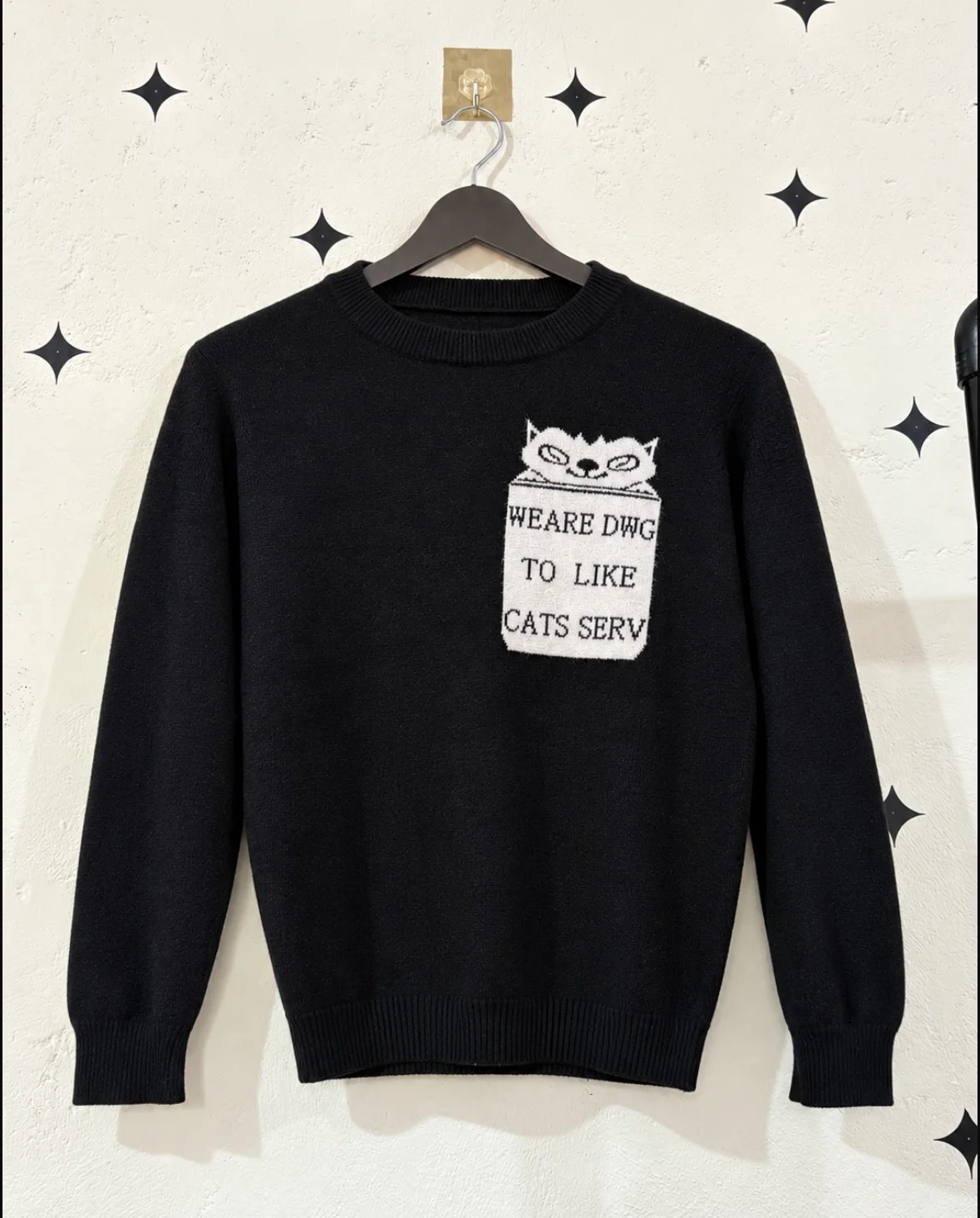 Black Cat Sweater