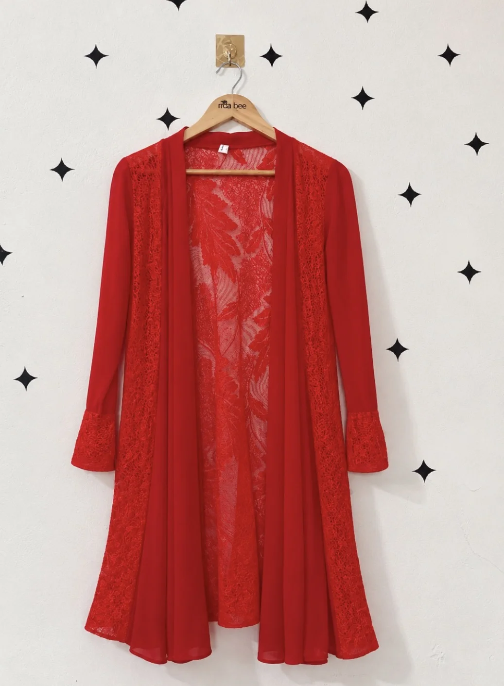 Red Long Overcoat