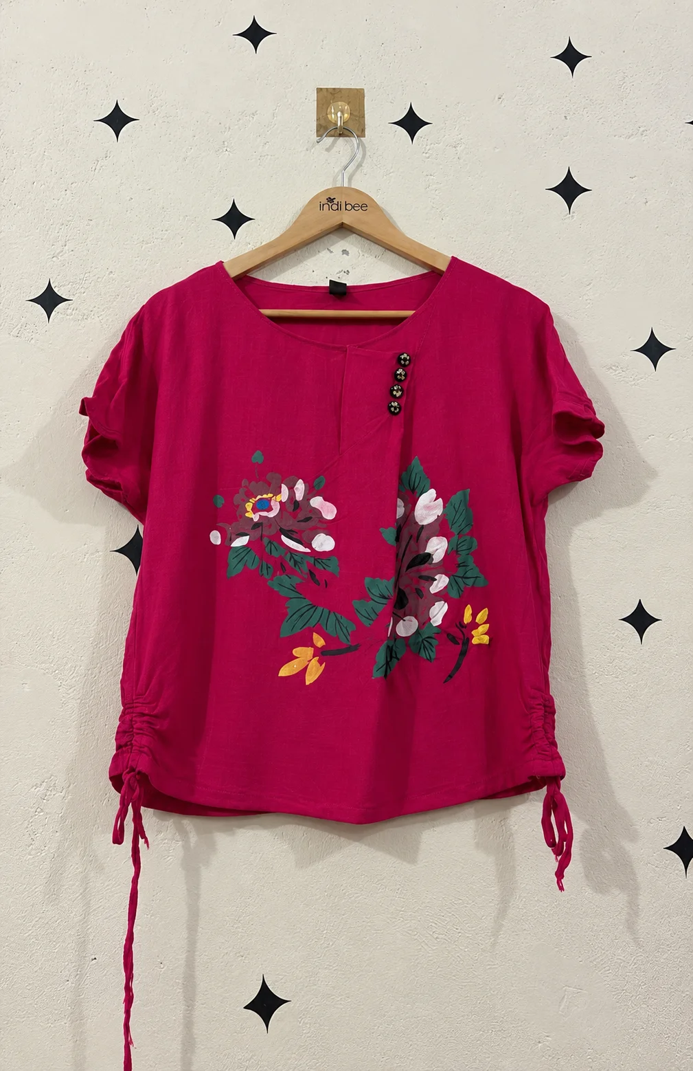 Floral Pink Top