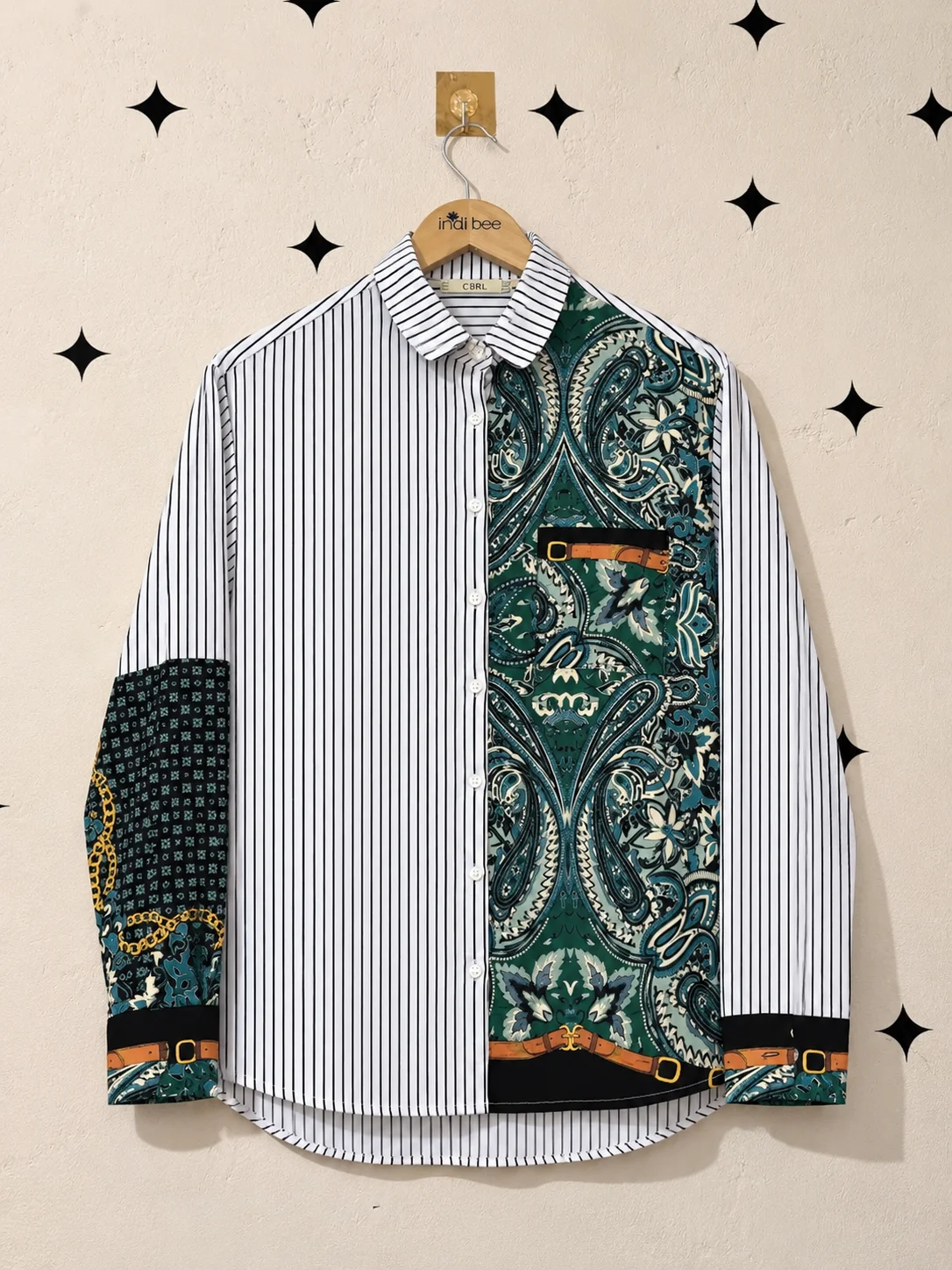 Printed Stripe Shirt