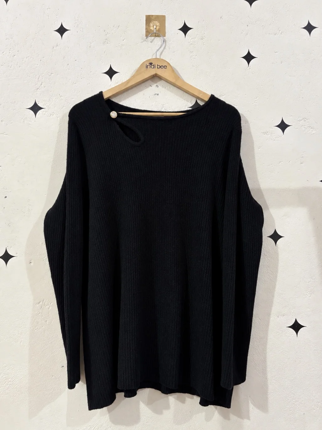 Black Knit Sweater