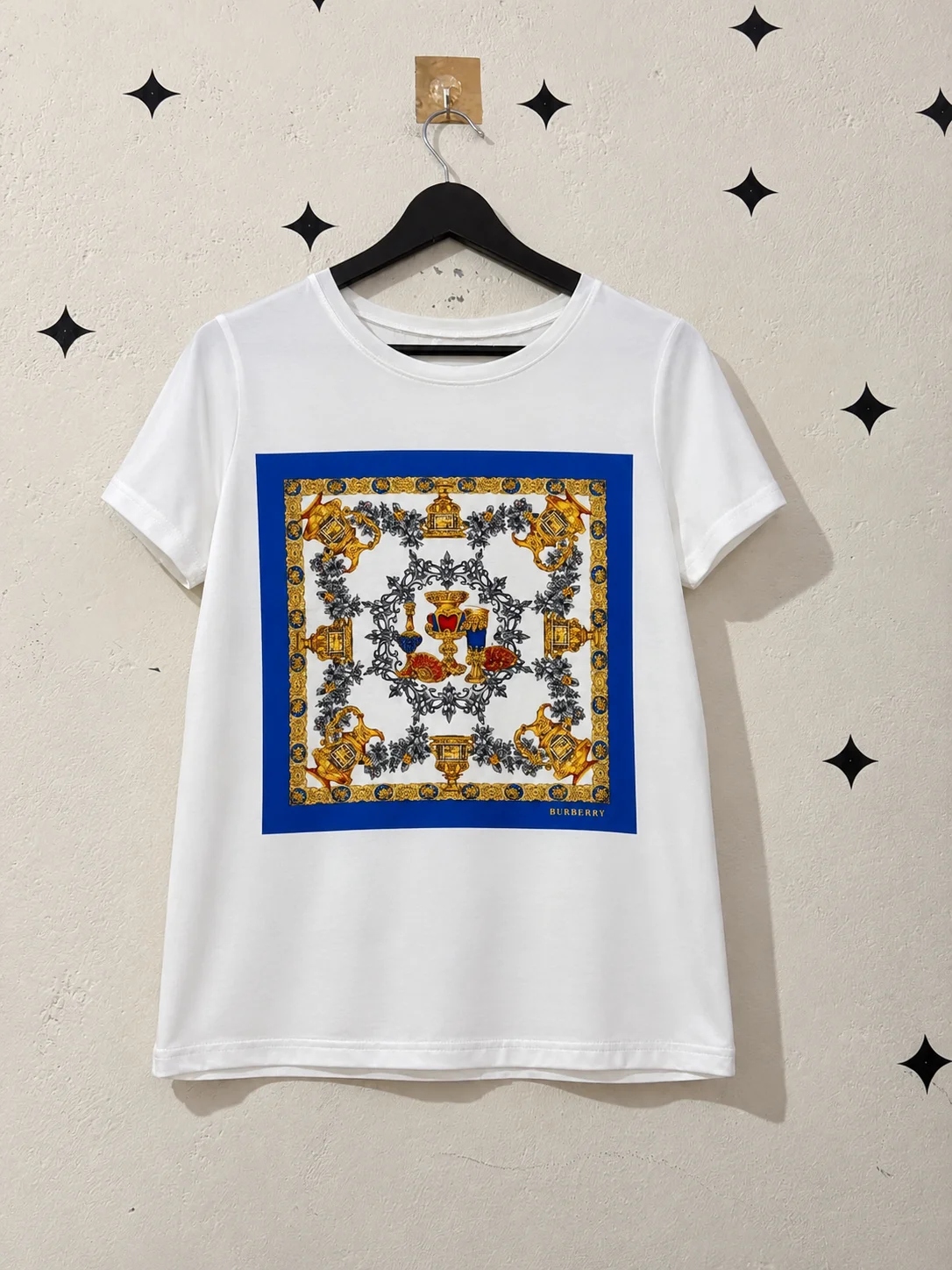 Printed White T-Shirt