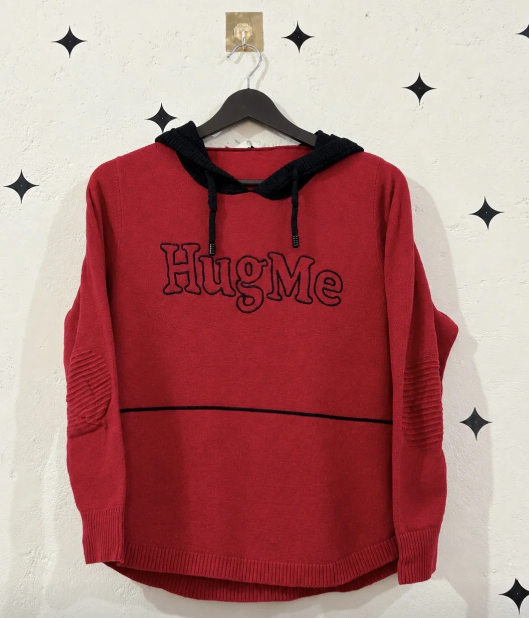 Red Hooded Sweater